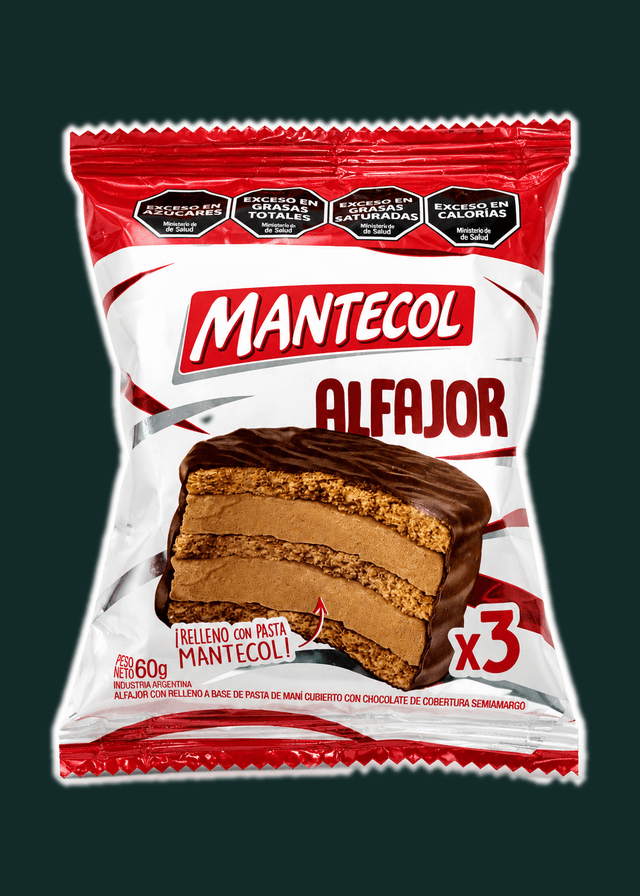 Alfajor Mantecol x3